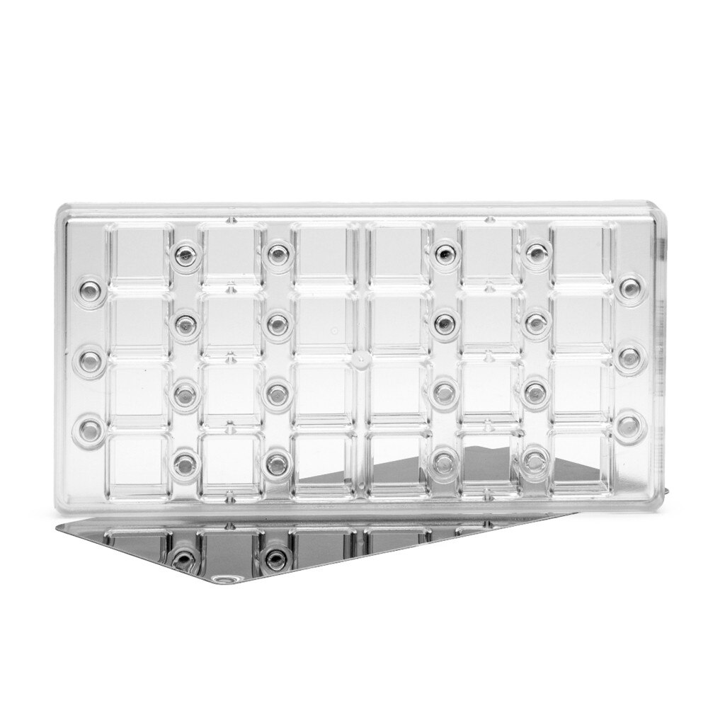 Chocolate World Mould Magnetic Square